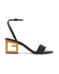 Givenchy Triangle Leather Sandals