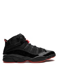 Jordan 6 Rings Black Infrared Sneakers