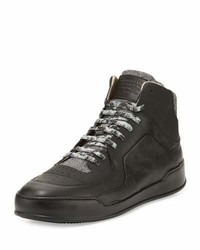 Maison Margiela 80s Leather Basketball High Top Sneakers