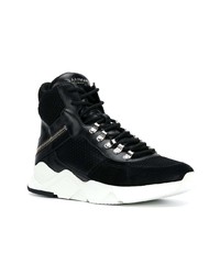 Balmain Ankle Lace Up Sneakers