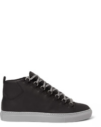 Balenciaga Arena Leather High Top Sneakers