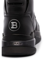Balmain B Ball Leather Sneakers