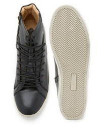 H By Hudson Baron High Top Leather Sneakers