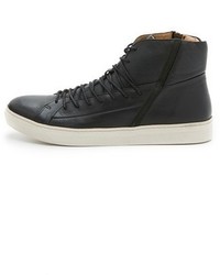 H By Hudson Baron High Top Leather Sneakers