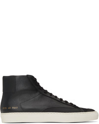 Common Projects Black Achilles High Sneakers