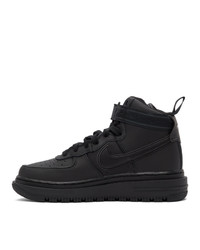 Nike Black Air Force 1 Boot Sneakers