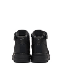 Nike Black Air Force 1 Boot Sneakers