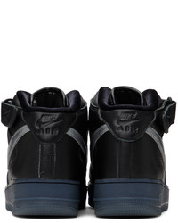Nike Black Air Force 1 High Top Sneakers