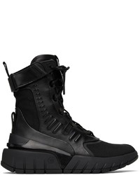 Balmain Black B Army High Top Sneakers