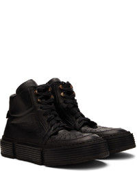 Guidi Black Basket Sneakers