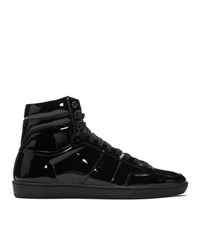 Saint Laurent Black Court Classic Sl10h Sneakers