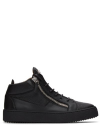 Giuseppe Zanotti Black Ed Kriss High Top Sneakers