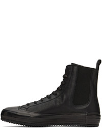 Officine Creative Black Mes 008 High Top Sneakers