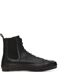 Officine Creative Black Mes 008 High Top Sneakers