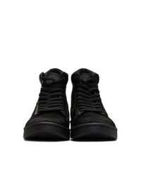 Converse Black Pro Leather Mid Sneakers