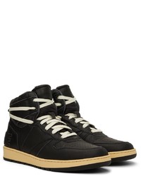 Rhude Black Rhecess Hi Sneakers