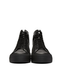 Woman by Common Projects Black Tournat High Super Sneakers