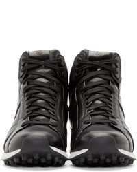 3.1 Phillip Lim Black Trance High Top Sneakers