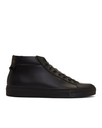 Givenchy Black Urban Street High Top Sneakers