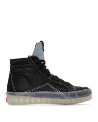 Rhude Black V1 Hi Sneakers