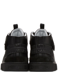 Pierre Hardy Black Victor Cruz Edition High Sneakers