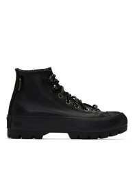 Converse Black Winter Chuck Taylor Lugged High Top Sneakers