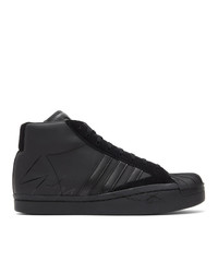 Y-3 Black Yohji Pro Sneakers