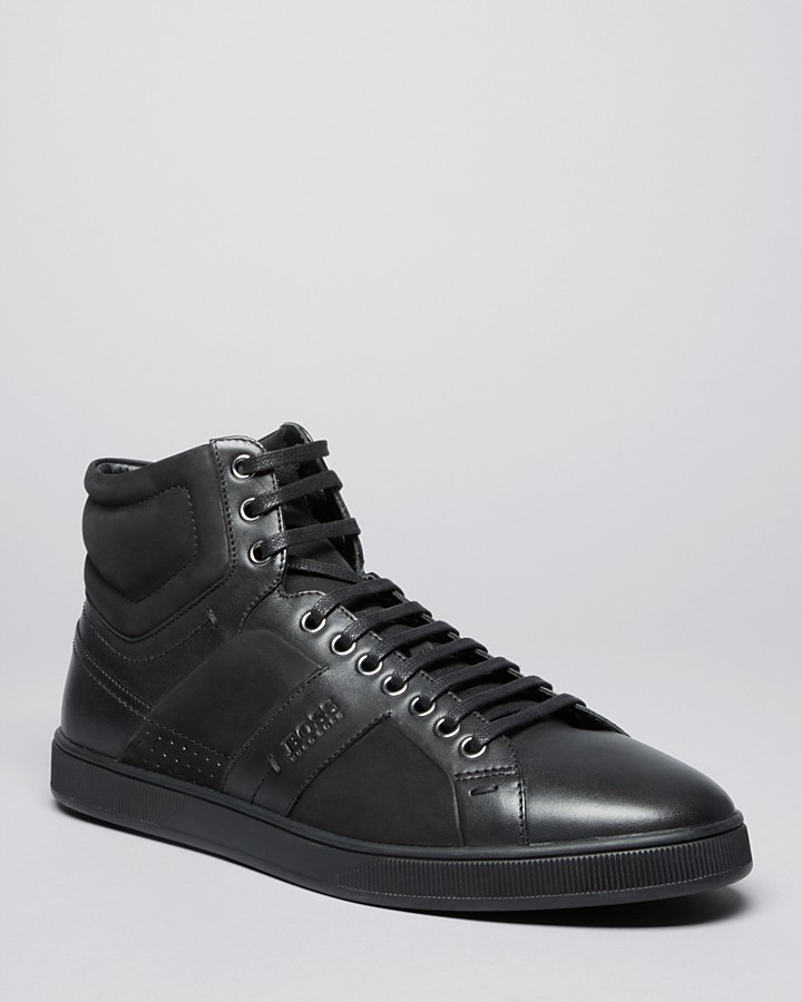 Hugo Boss Boss Acron Leather And Suede 