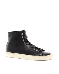 Buttero Embossed Leather Hi Top Sneakers