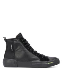 Diesel Calf Leather Hi Tops