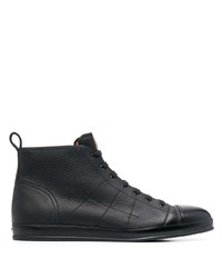 Bally Condros Leather High Top Trainers