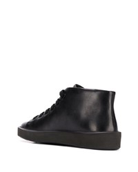 Camper Courb Lace Up Leather Boots