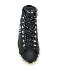 Leather Crown Crown Wiconic Sneakers
