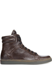 Kenneth Cole New York Double Header Hi Top Sneakers