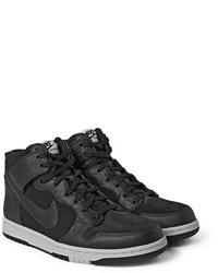 Nike Dunk Cmft Premium Leather And Suede High Top Sneakers