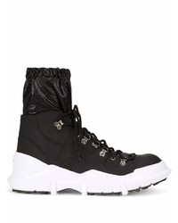 Dolce & Gabbana Elasticated Lace Up Boots