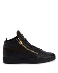 Giuseppe Zanotti Frankie Leather High Top Sneakers