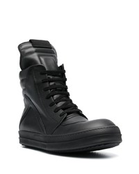 Rick Owens Geo Basket High Top Sneakers