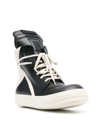 Rick Owens Geobasket High Top Sneakers