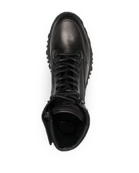 Versace Greca Rhegis Lace Up Boots