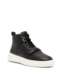 Bally High Top Lace Up Sneakers