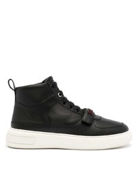 Bally High Top Lace Up Sneakers
