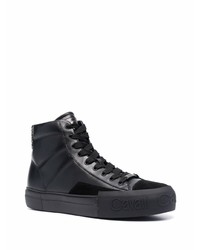 Roberto Cavalli High Top Lace Up Trainers