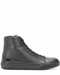 Tod's High Top Leather Sneakers