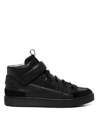 Pierre Hardy High Top Leather Sneakers