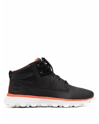 Timberland High Top Leather Sneakers