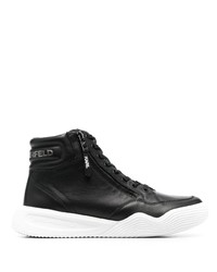 Karl Lagerfeld High Top Leather Trainers