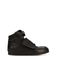 Hender Scheme Hook Loop Strap Hi Top Sneakers