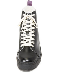 Eytys Kibo Leather Arctic High Top Sneakers