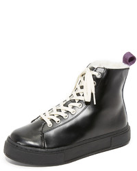 Eytys Kibo Leather Arctic High Top Sneakers